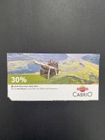 Cabrio Stanserhorn-Bahn, Stand / 30% Rabatt