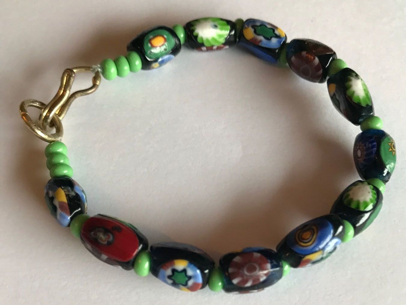 Murano Bracciali & Braccialetti: Millefiori bracelet 17 cm – Nuovo (secondo la descrizione) da Grimisuat venduto da eliseba88