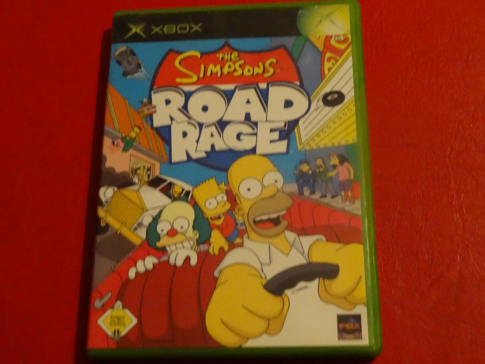 The Simpsons - Road Rage XBOX CLASSIC DEFEKT? | Kaufen auf Ricardo