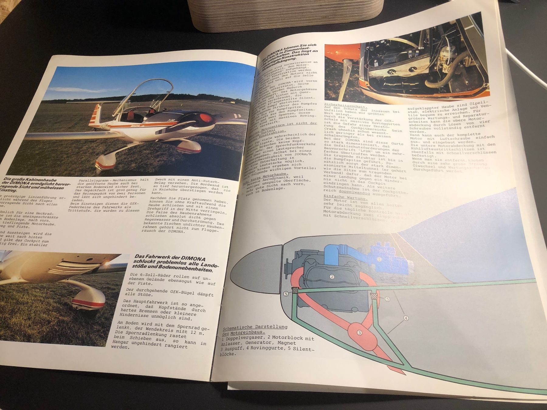 Documents: FLUGZEUG VERKAUFS PROSPEKT VON HOFFMANN – D'occasion à Balterswil par MR_FEELGOOD 2