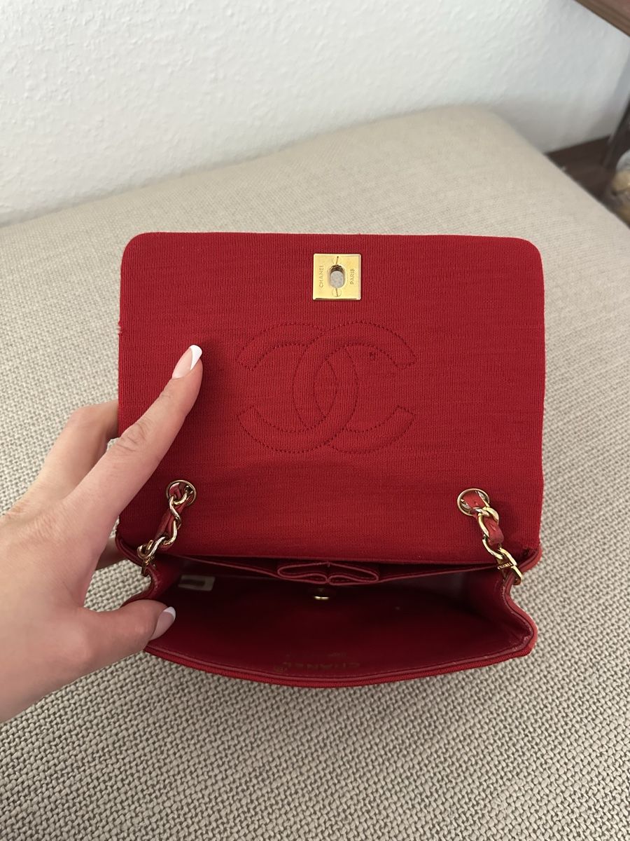 Chanel Taschen: Chanel Vintage Tasche, Rot – Neu (gemäss Beschreibung) aus Muttenz von Tschulietta_105 6