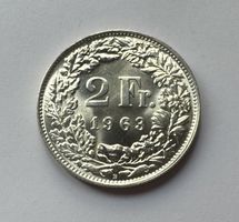 1963 2 Franken stgl