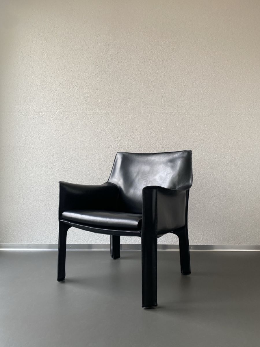 Cassina Sessel: Cassina Cab 414 Sessel Mario Bellini 2 v. 2 – Gebraucht aus Dulliken von timemachine