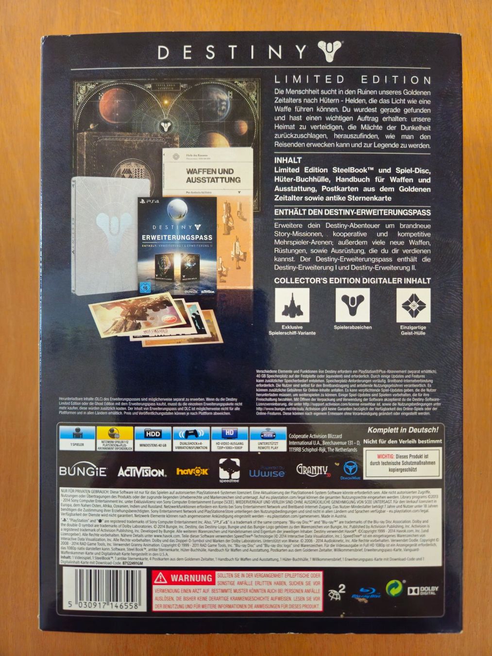 Giochi: PS4 - Destiny - Limited Edition – Usato da Kandergrund venduto da BSD83 1