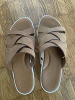 Neue sandalen beige leder