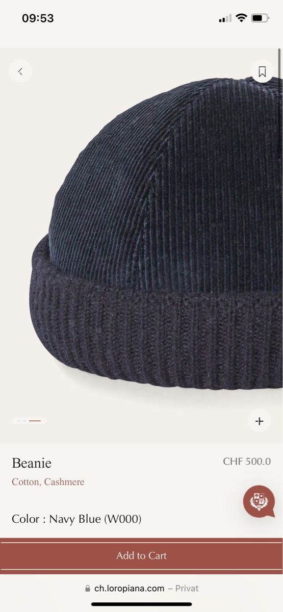 Loro Piana Copricapi, berretti & cappellini: Loro piana beanie – Usato da Zürich venduto da Lulu1501 6