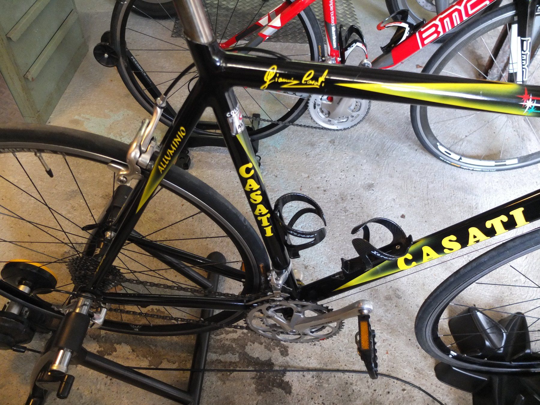 Biciclette: Rennvelo Casati mit Rollentrainer – Usato da Stadel (Winterthur) venduto da Heroravioli 7