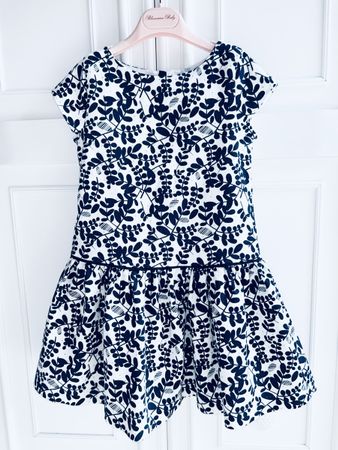 Okaidi Girls Dress Kleid 8 Y 128 cm NEW