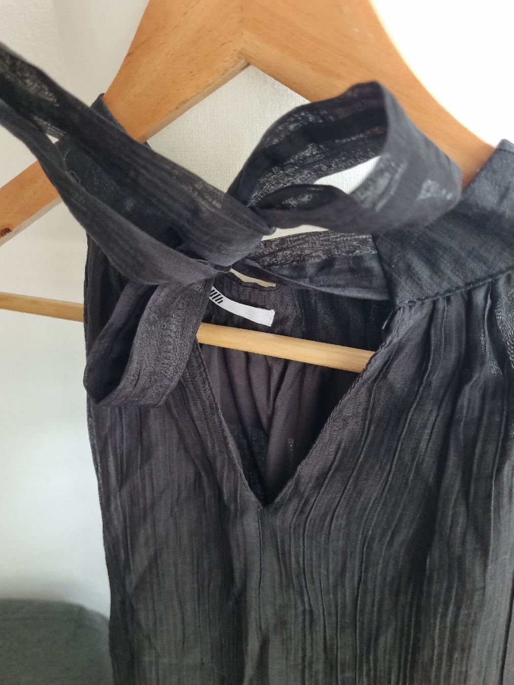 Vestiti: Black Flare Halterneck Dress – Nuovo e nell'imballaggio originale da Aigle venduto da Smagbrelle18 4