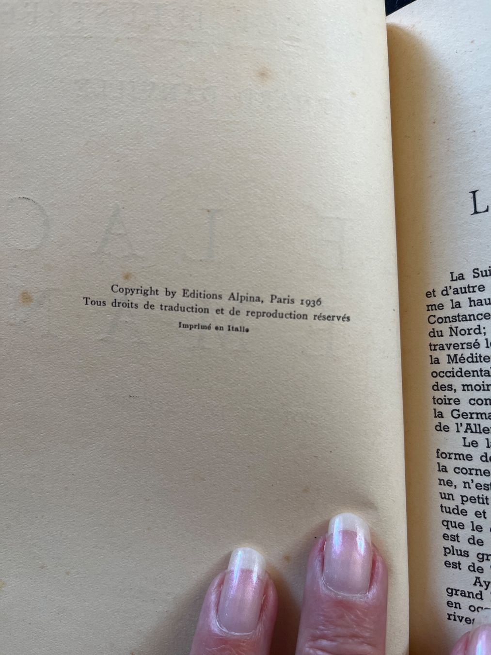 Libri: Le lac Léman – Usato da Chaumont venduto da Abigail1 1