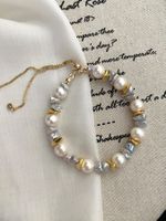 Süsswasserperlen/Perlen Armbänder