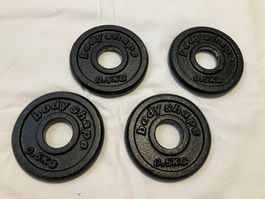 4 Hantelscheiben 0.5 kg