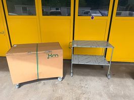 Kongamek Servierwagen Industriequalität Traglast 200 kg NEU