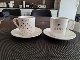 2 Espressotassen
