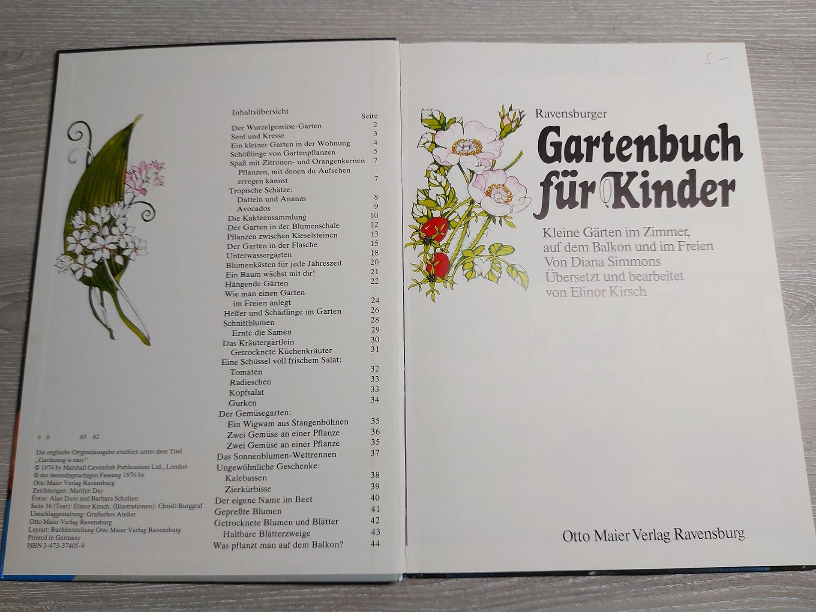 Livres: Gartenbuch für Kinder  – D'occasion à Bern par Bernaro 1