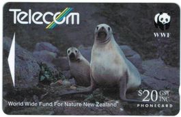 Telefonkarte Neuseeland NZ-G-64 Seelöwen