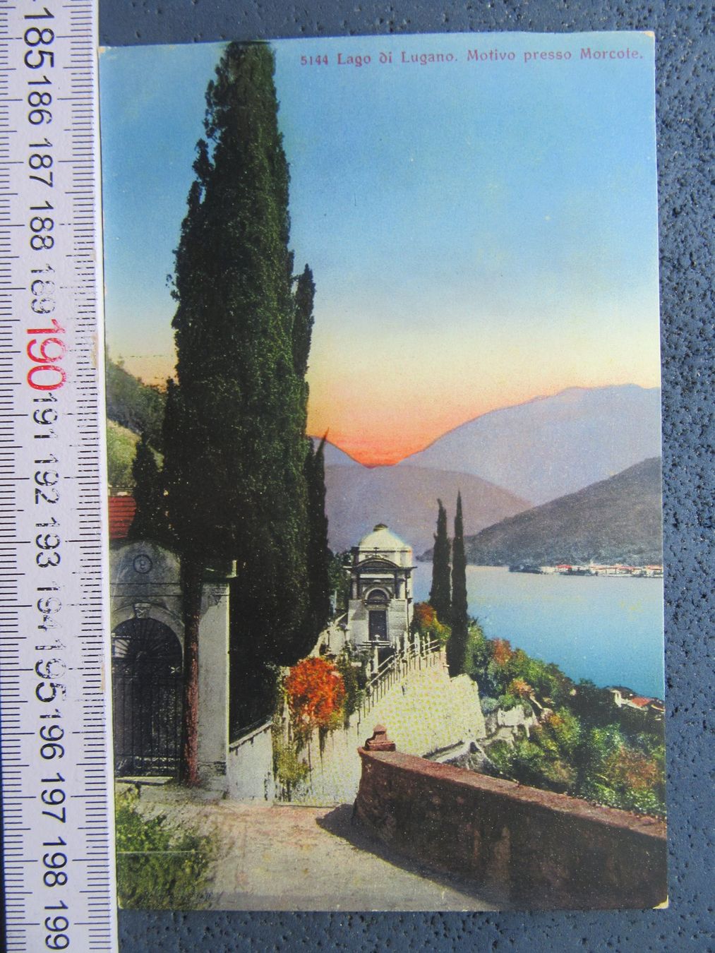 Ansichtskarten: MORCOTE TICINO AK – Gebraucht aus Ettingen von Hausi4711