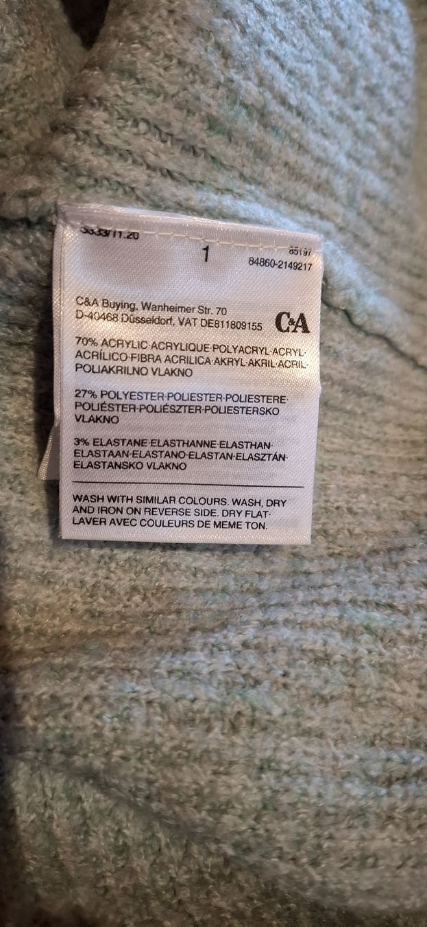C&A Pulls & Sweat-shirts: Winter Strickpullover, hellblau, Grösse L – D'occasion à Niederstocken par Cocos_nut 1