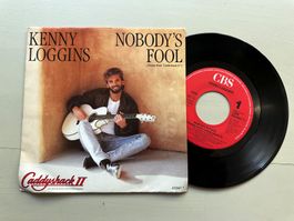 CADDYSHACK II tolle Single KENNY LOGGINS Nobody's fool 80's