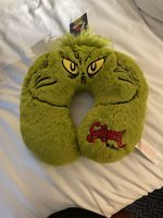 The Grinch Neck Travel Pillow - Christmas Holiday Travel!