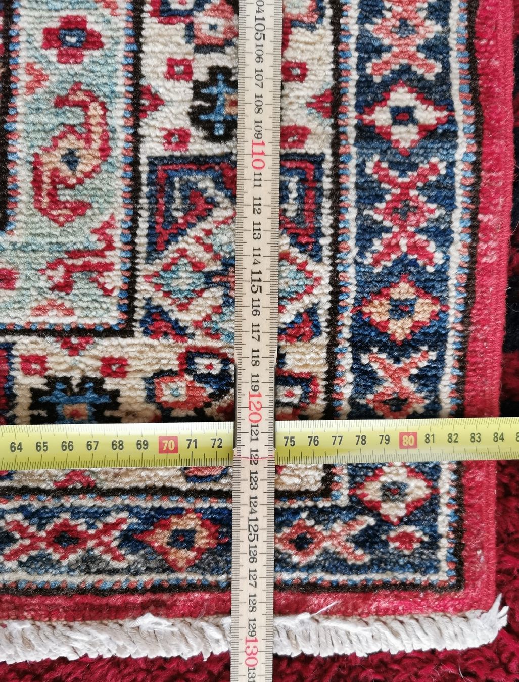Teppiche: Orientteppich rot gemustert 130 x 84 cm – Gebraucht aus Frasnacht von krutsta1 3