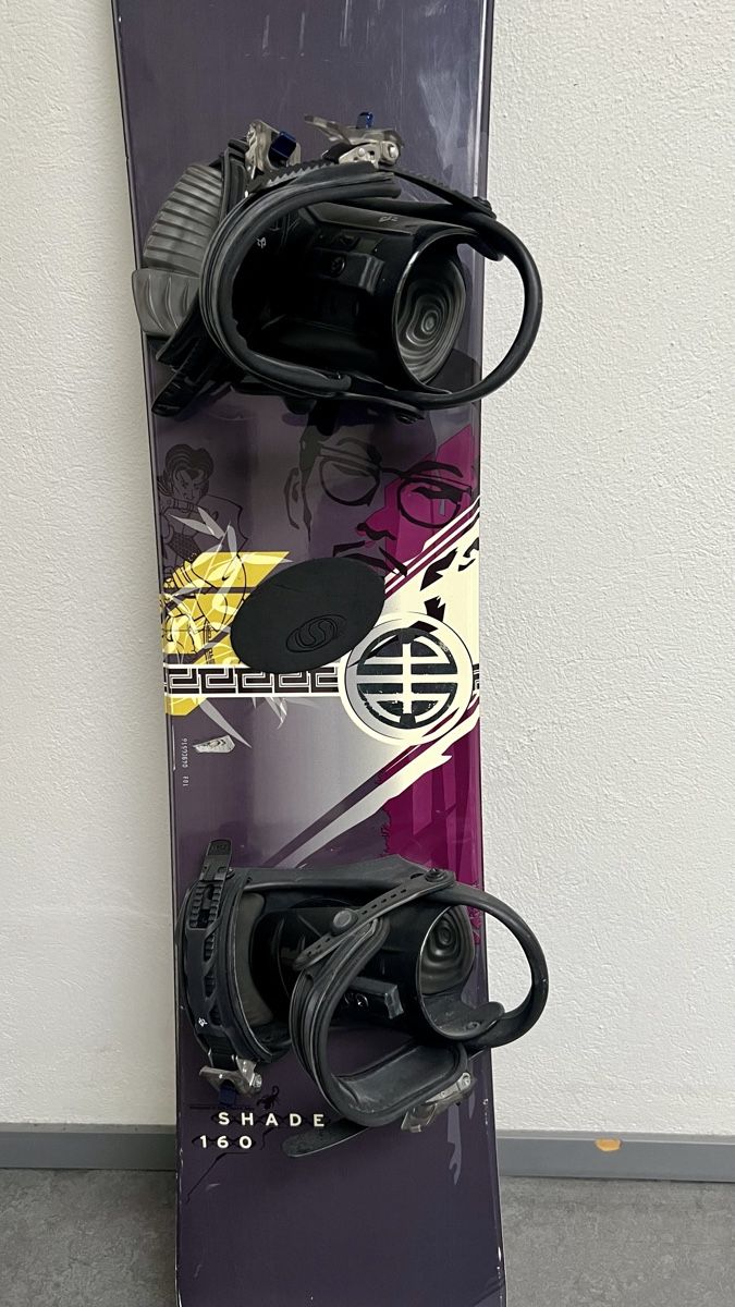 Salomon Boards: Snowboard Salomon Shade 160 cm mit Bindung – Gebraucht aus Bern von  1