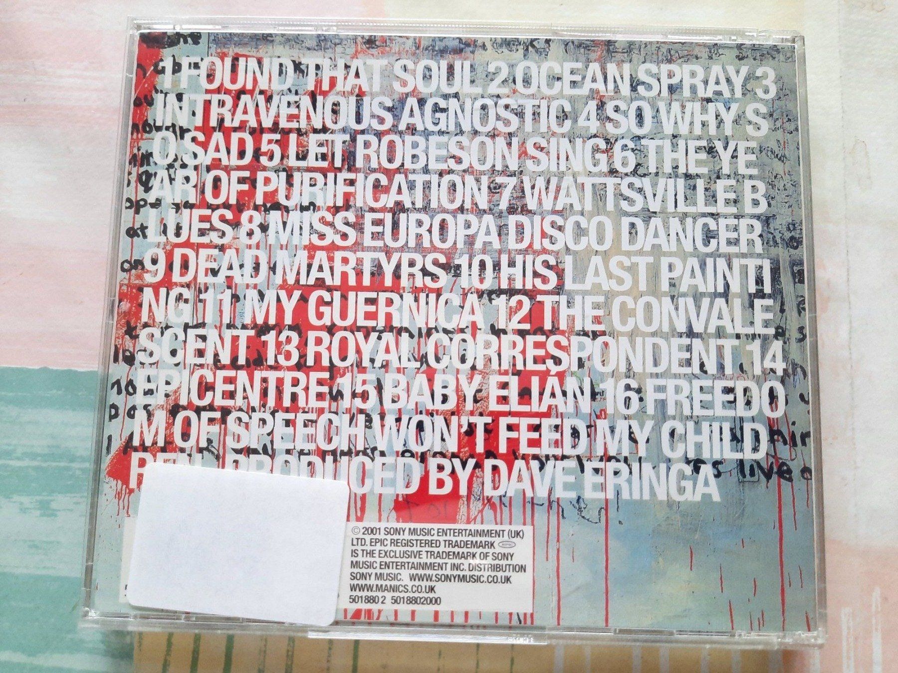 CD: CD Manic Street Preachers - Know your Enemy – Usato da Pully venduto da bro_n52j 1