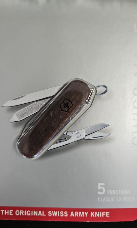 VICTORINOX 5 FUNCTIONS CLASSIC SD WOOD (Neu und originalverpackt) in ...