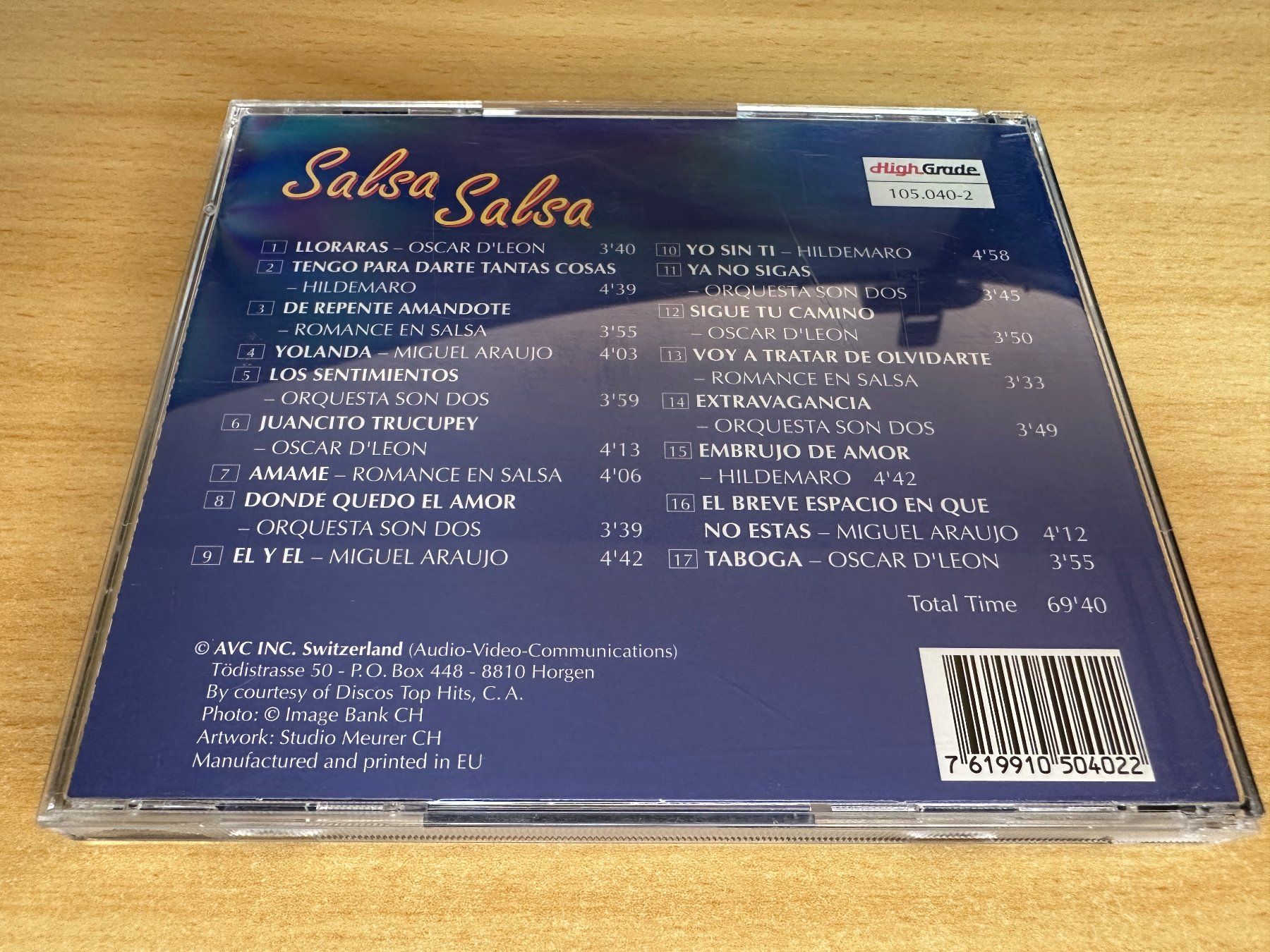 CD: Q5 Salsa Salsa - Iscar D'Leon, Hildemaro, Romance on Salsa – Usato da Rikon im Tösstal venduto da Alpenmutz 1