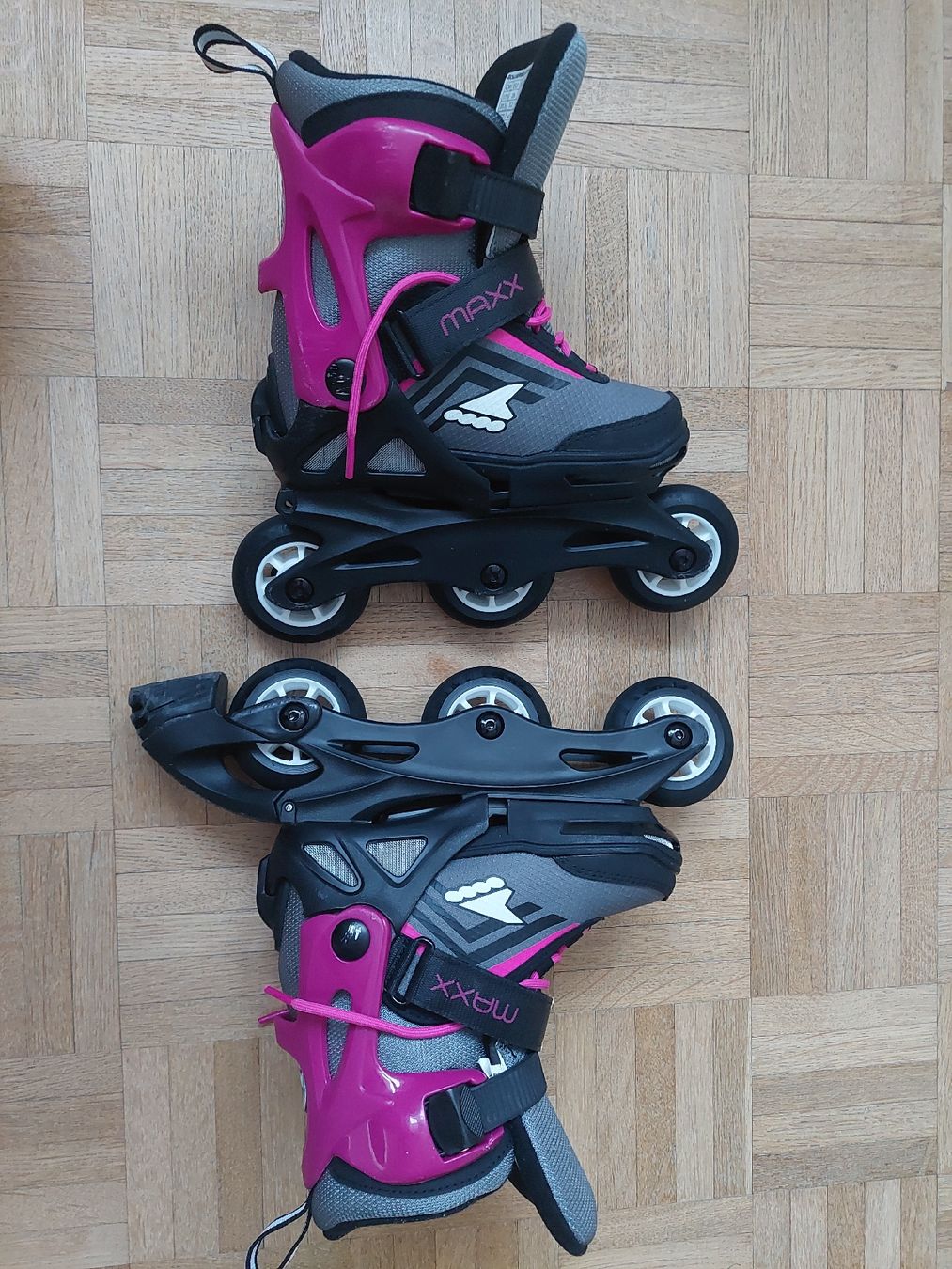 Pattini in linea & Pattini a rotelle: Rollerblade Maxx Inline Skates, Grösse 28-32 – Usato da Flims Dorf venduto da Truemorish 8