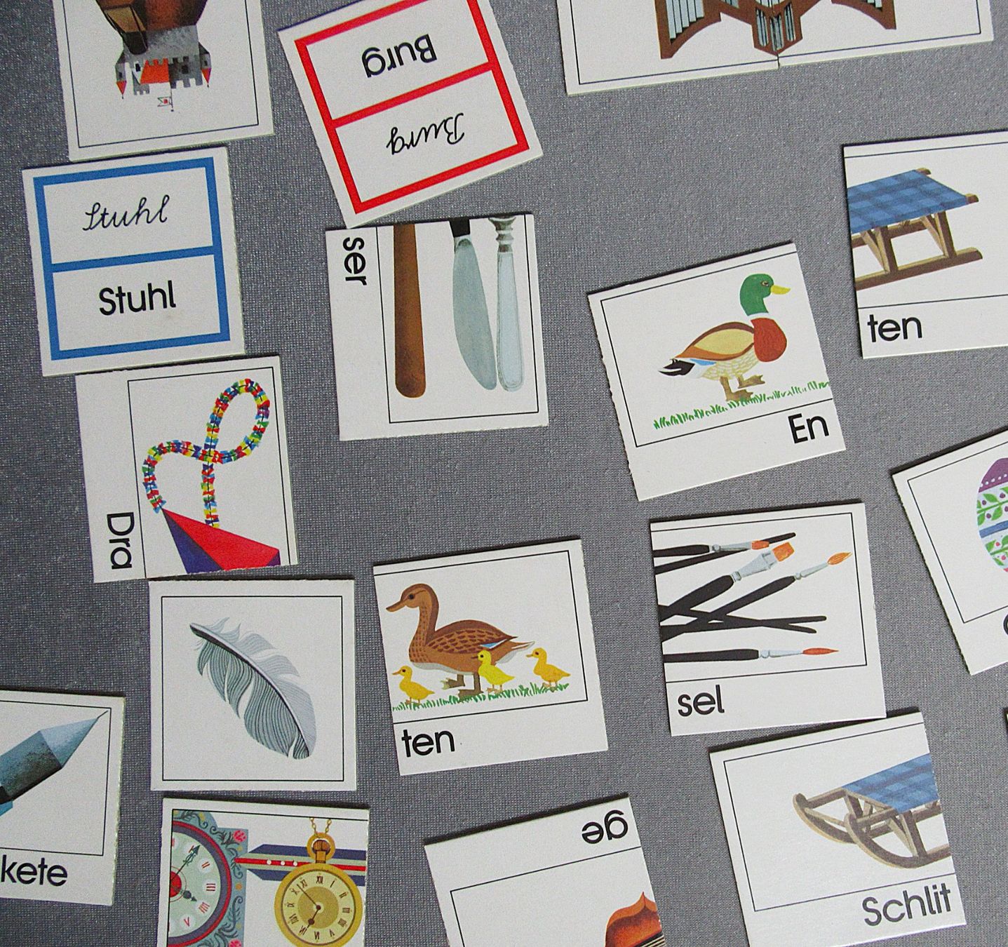Ravensburger Giochi: Lese-memory - fröhlicher Einstieg ins Lesen ab 6 Jahren – Usato da Auenstein venduto da Padabimbim 7