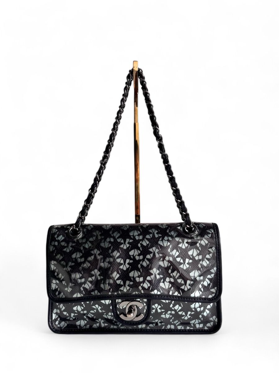 Chanel Borse da donna: CHANEL  Metallic Lambskin PVC Star Medium Single Flap Tasche – Usato da Kriens venduto da hannaandkiko