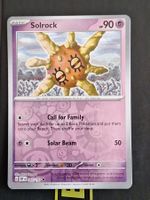 Solrock - Pokemon Reverse Holo Obsidian Flames