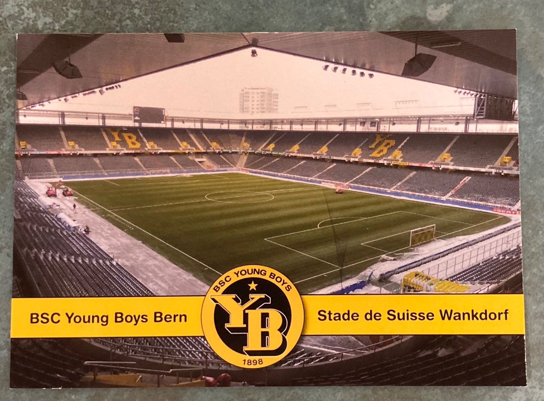 Ansichtskarten: BSC Young Boys YB Stadionpostkarte – Neu (gemäss Beschreibung) aus Thun von Alpen69