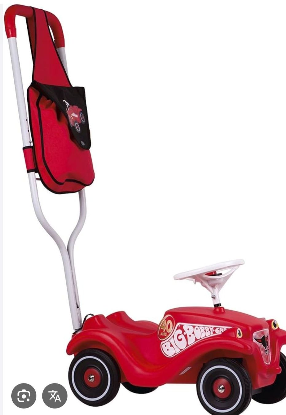 Big Veicoli per bambini: Bobby Car, Schubstange/Schiebehilfe mit Tasche, Neu – Nuovo (secondo la descrizione) da Winterthur venduto da meci02 3
