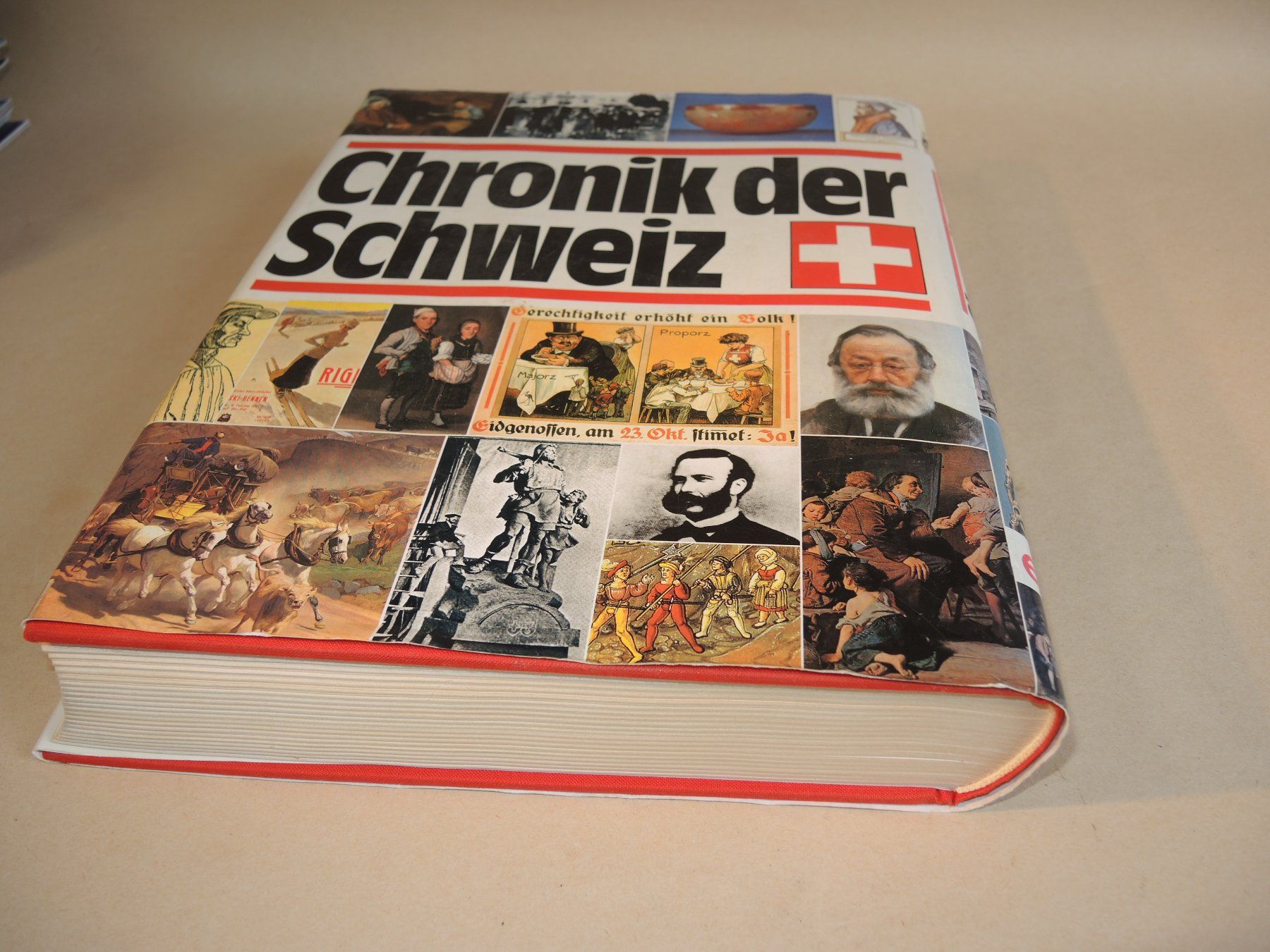 Libri: Chronik der Schweiz - ex libris – Usato da Rorschach venduto da maeck8 9