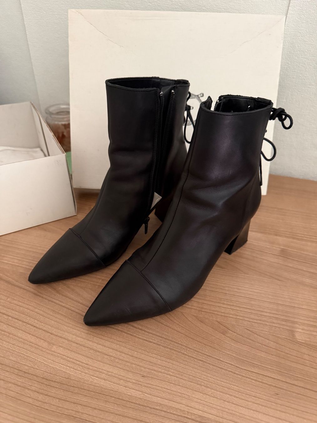 Chaussures femmes: Damen-Lederstiefeletten – D'occasion à luzern par Zazari 3