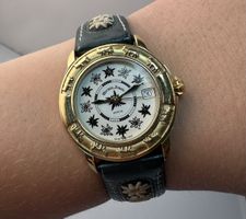 Michel Jordi Damen Uhr 1991 Edelweiss Swiss Made