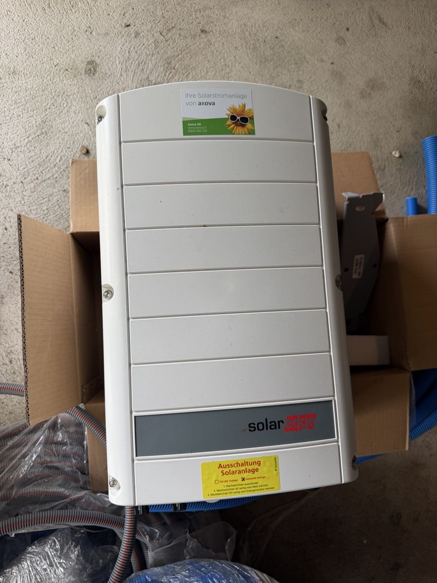 SolarEdge Wechselrichter: SolarEdge Wechselrichter SE12.5K – Gebraucht aus Diegten von alltronics 2