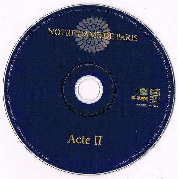 CD: set 2CD's + booklet - Notre Dame de Paris – Usato da Unterbch venduto da uqliv 8