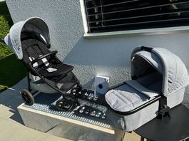 Kinderwagen 2 in 1 + Autositz Adapter