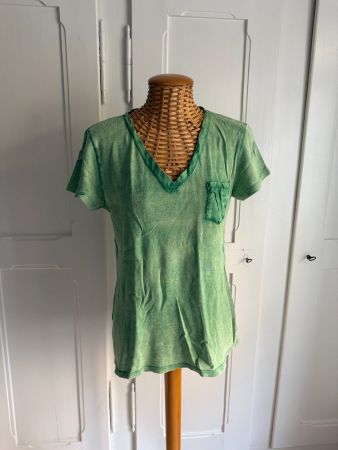 SELECTED TOUCH - T-Shirt hellgrün M