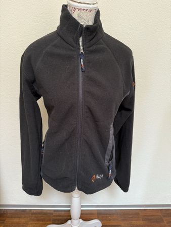 Sherpa Fleece Jacke, Schwarz, Grösse M - Top Zustand!
