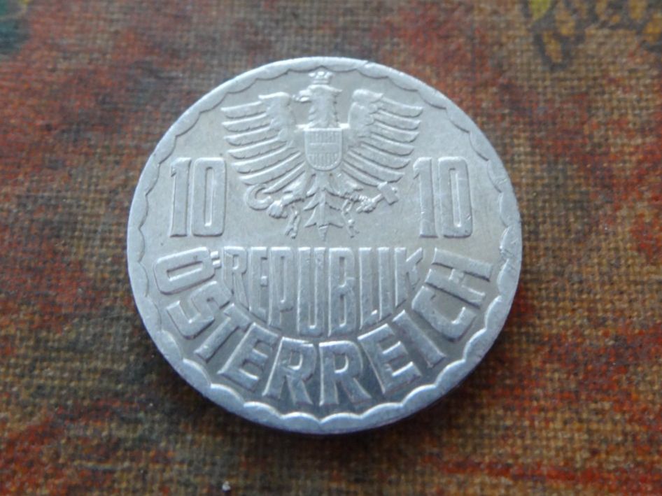 Tutti le monete: AUTRICHE  10  Groschen  1977 – Usato da Romanel-sur-Lausanne venduto da Swift13 1