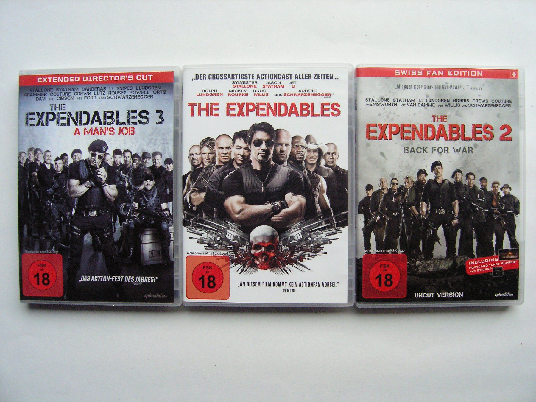 Tous les DVDs: The Expendables DVD Trilogy – D'occasion à Zuzwil SG par vette13