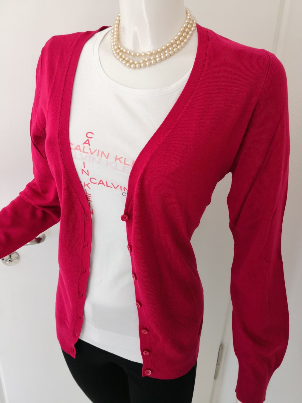 Jacken: 🤩BIAGGINI STRICK-JACKE PINK – Gebraucht aus Olten von Naja-Twins-Twins 2
