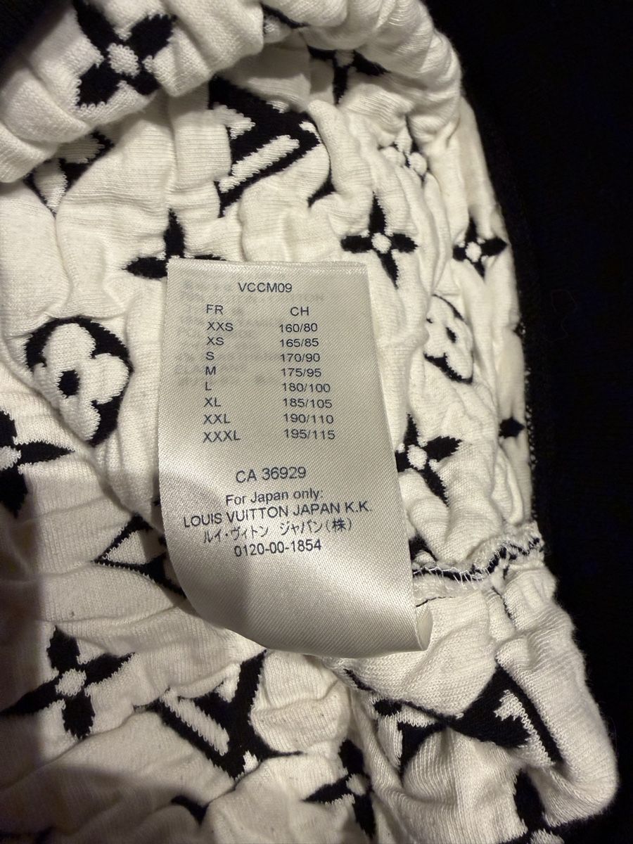 Louis Vuitton Maglioni & Felpe: Louis Vuitton, Full Monogram Jacquard Crewneck" – Usato da Signau venduto da WhiteyWyss 3
