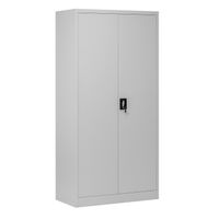 Spind Aktenschrank 185x90x45cm - Grau