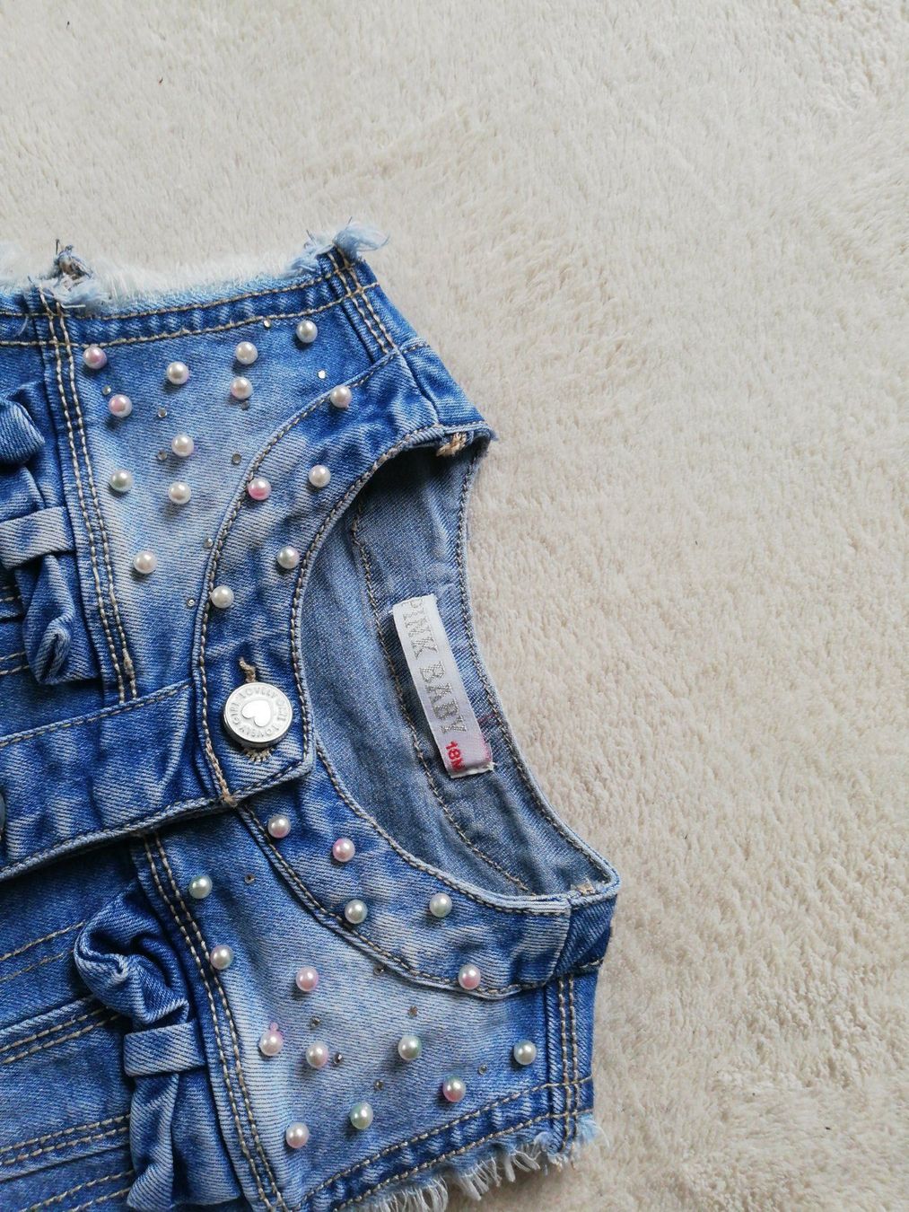 Altro abbigliamento per bambina: Jeansgilet gr 18 Monate – Usato da Büttikon AG venduto da Amineah 1