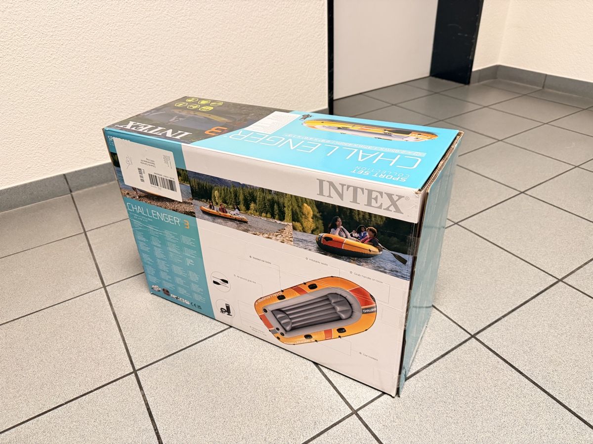 Barche: Intex Challenger 3 Set – Nuovo e nell'imballaggio originale da Zug venduto da ECancella 1